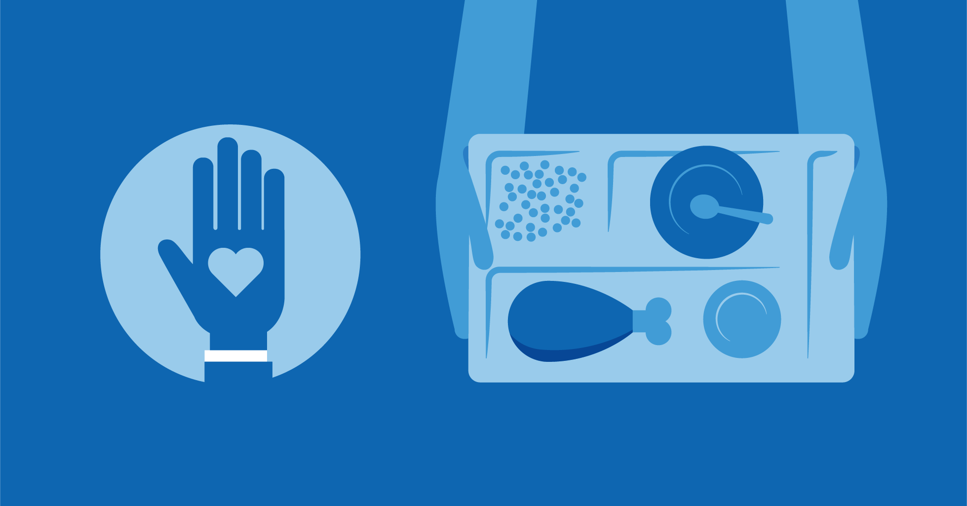 illustration of food tray